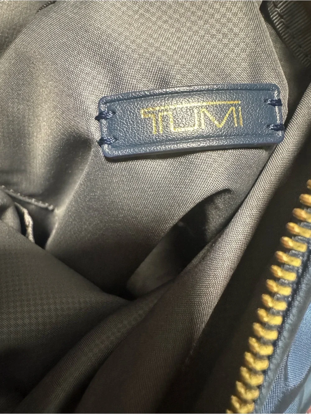 TUMI Navy Voyageur Jackie Convertible Backpack/Crossbody